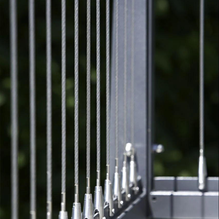 Vertical cable railing 2 Vertical cable railing 2