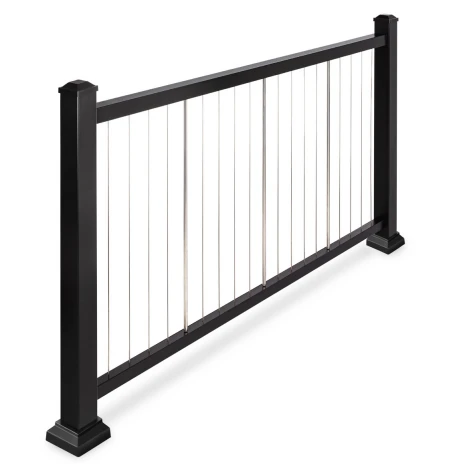 Vertical cable railing 7 Vertical cable railing 7